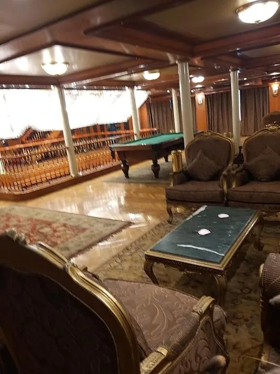 Lobby of the MS King Tut I Nile Cruise Nile cruise